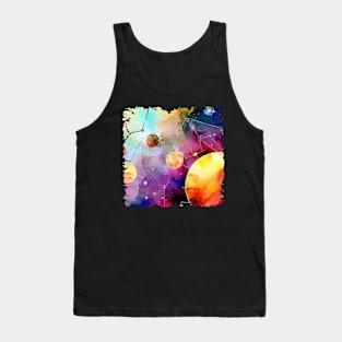 Abstract solar system Tank Top